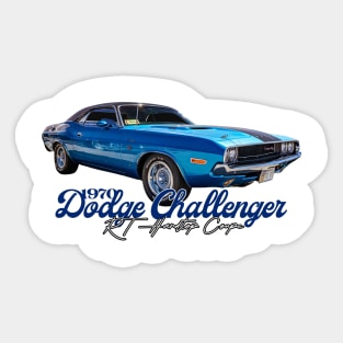 1970 Dodge Challenger RT Hardtop Coupe Sticker
